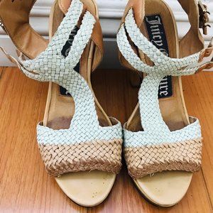 Used - Juicy Couture Raffia Sandal Size 6